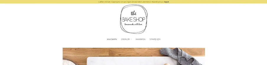The Bake Shop Wordpress Tema Kurulumu