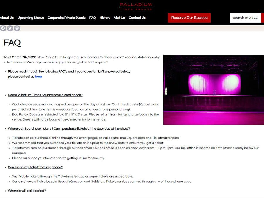 Palladium Times Square ekran görüntüsü 6