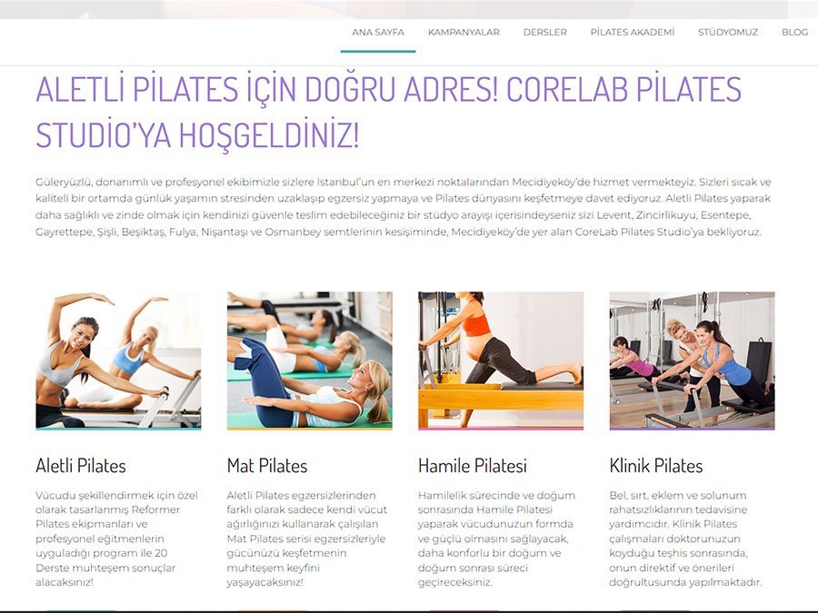 Corelab Pilates ekran görüntüsü 2