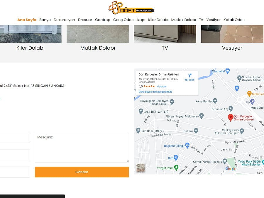 Dörtkardeşler Mobilya ekran görüntüsü 4