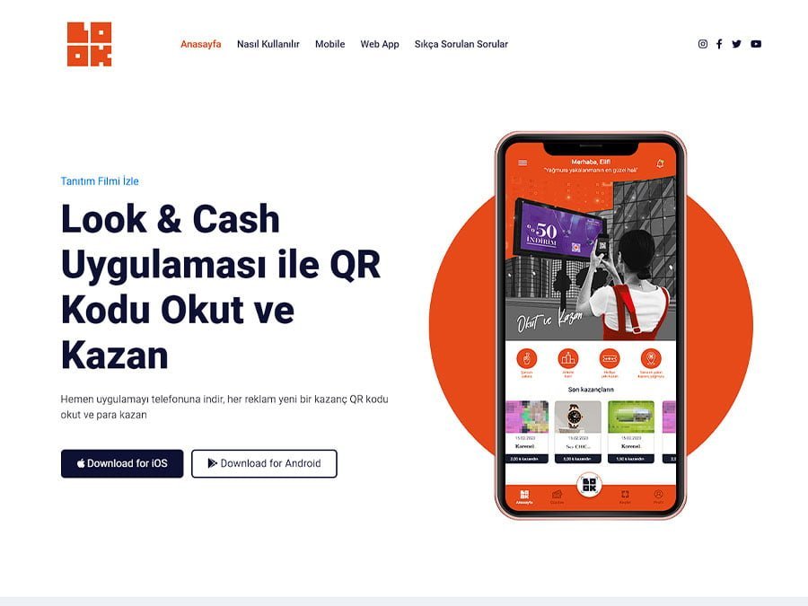 Look and Cash proje görseli