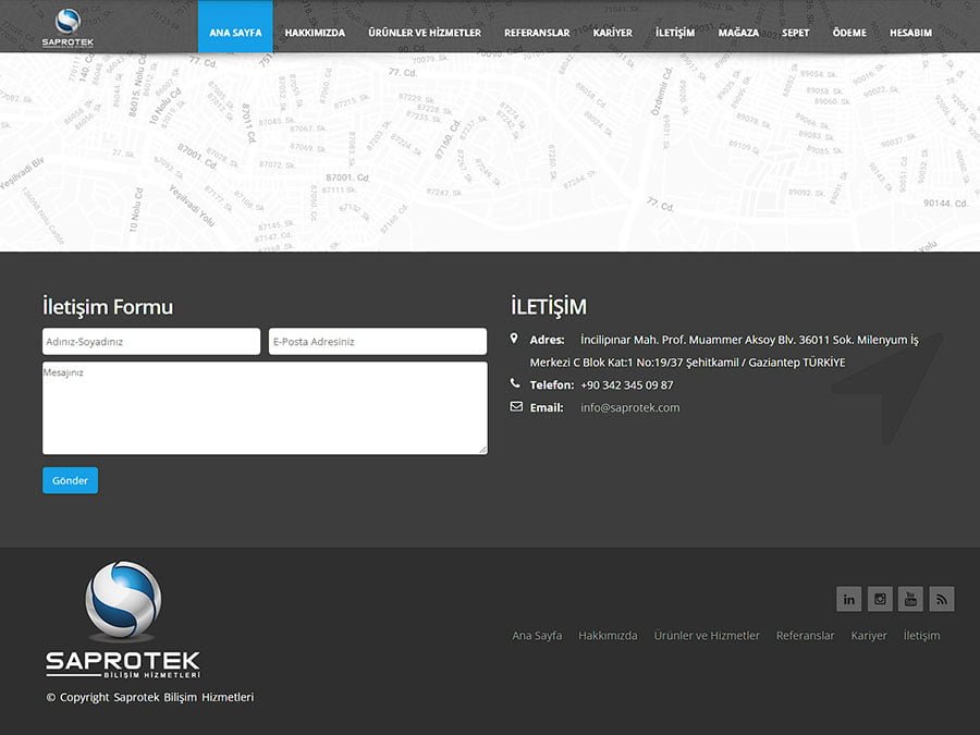 Saprotek ekran görüntüsü 3