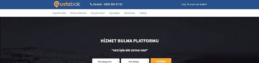 Ustabak proje görseli