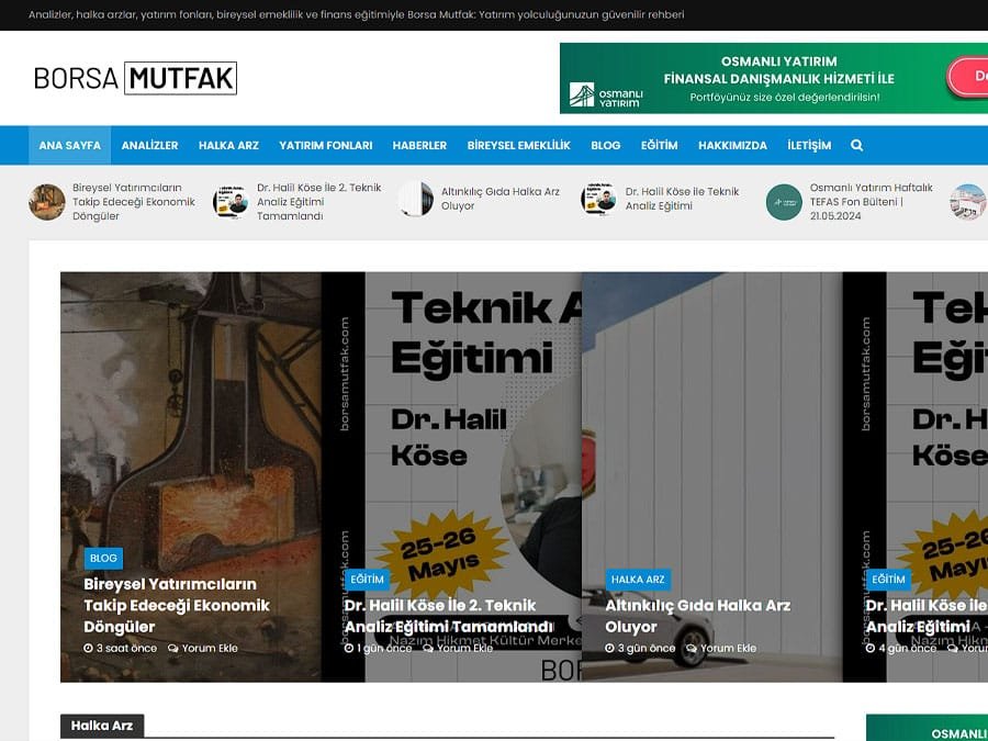 Borsa Mutfak proje görseli