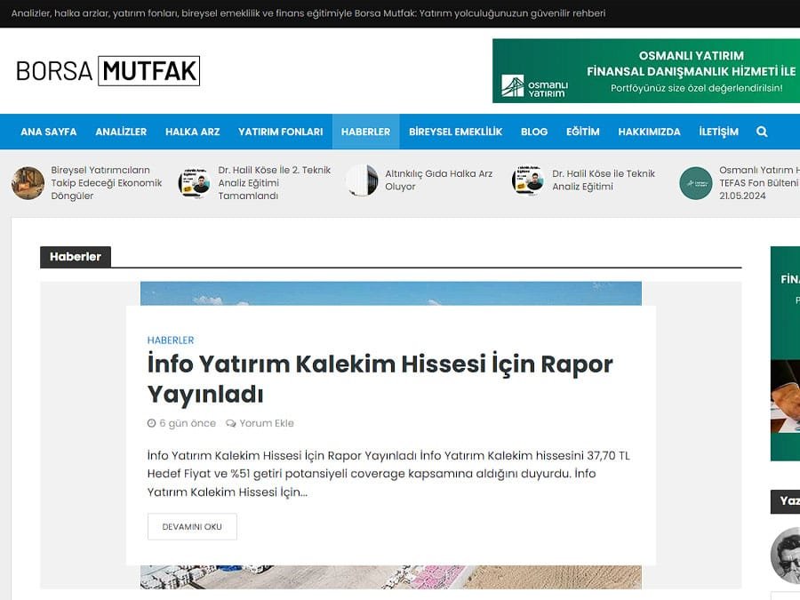 Borsa Mutfak ekran görüntüsü 5