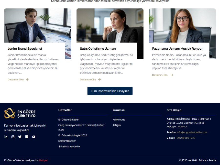 En Gözde Şirketler ekran görüntüsü 4