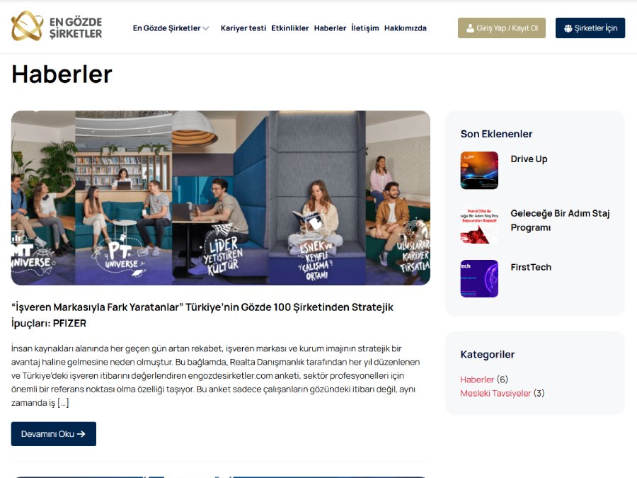 En Gözde Şirketler ekran görüntüsü 6