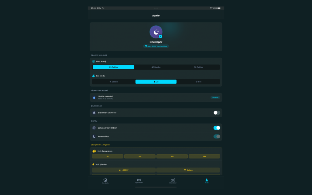 ByteBreak – Geliştirici Sağlık ekran görüntüsü 7