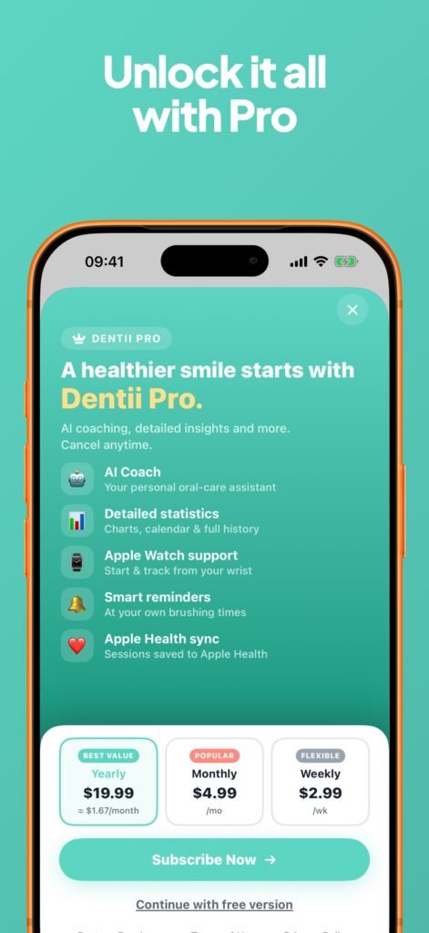 Dentii – Akıllı Diş Fırçalama ekran görüntüsü 10