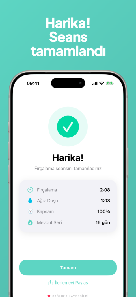 Dentii – Akıllı Diş Fırçalama ekran görüntüsü 5