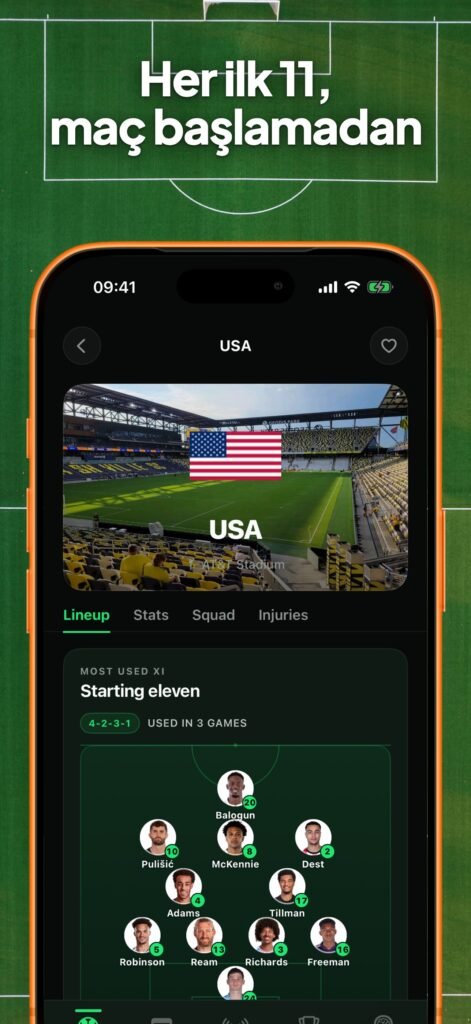 Goalii – Futbol Tahmin – YZ ekran görüntüsü 6