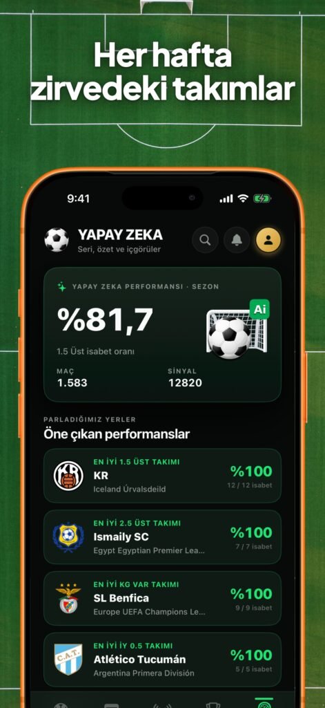 Goalii - Futbol Tahmin - YZ ekran görüntüsü 9