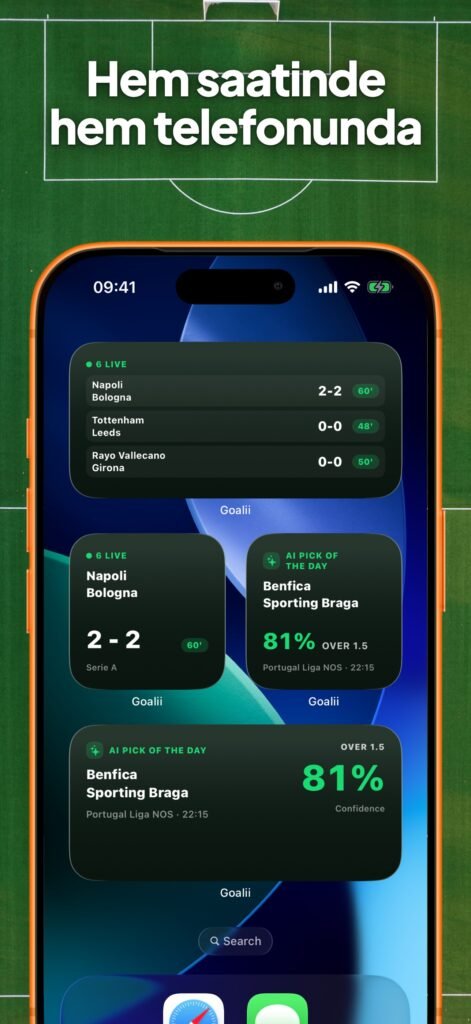Goalii – Futbol Tahmin – YZ ekran görüntüsü 10