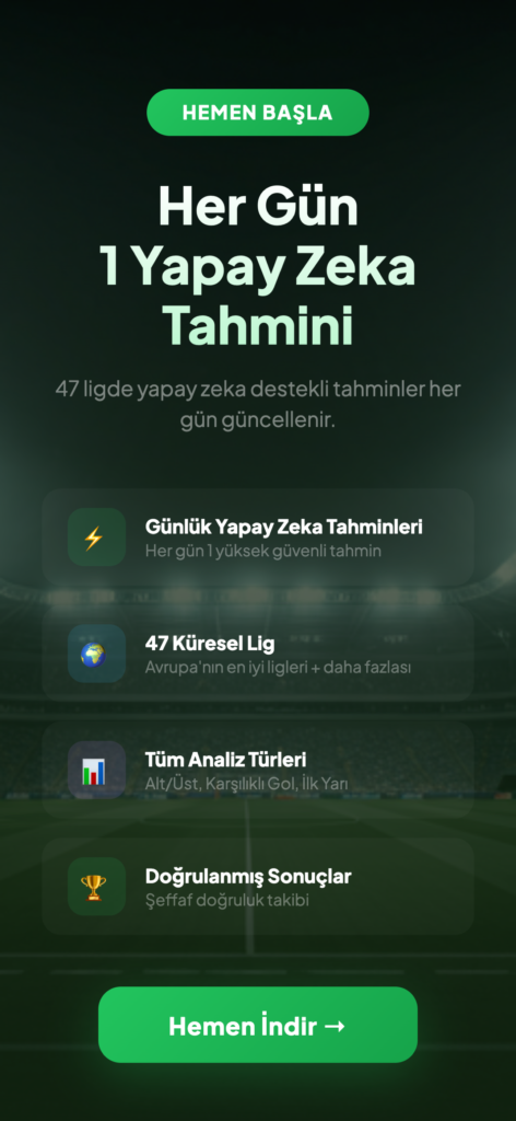 Goalii – Futbol Tahmin – YZ ekran görüntüsü 10