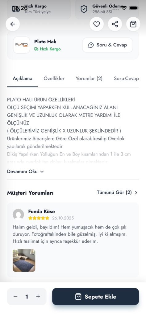 Halıysa ekran görüntüsü 4