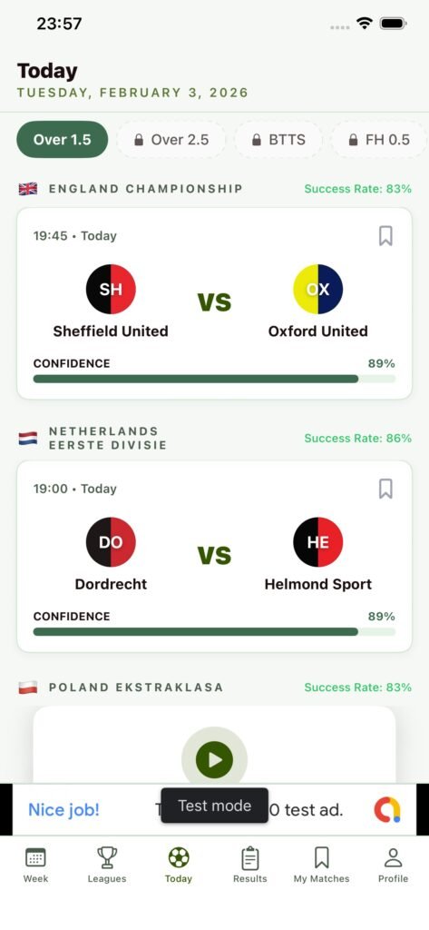 FutbolSkor ekran görüntüsü 2