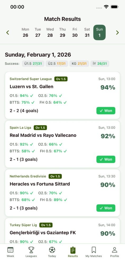 FutbolSkor ekran görüntüsü 5