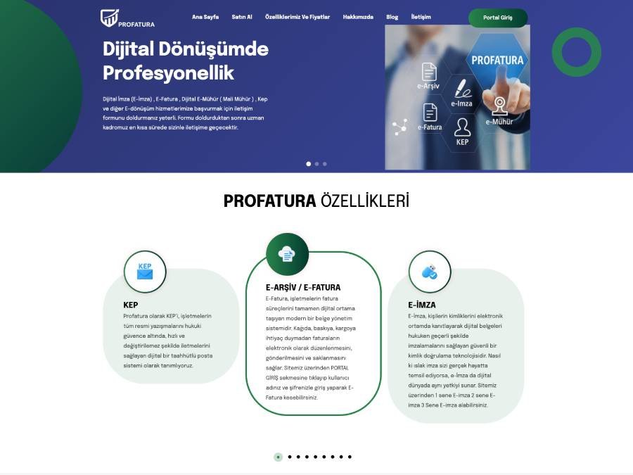 Profatura proje görseli