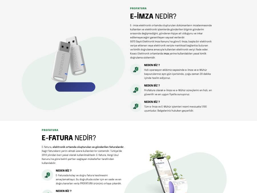 Profatura ekran görüntüsü 2