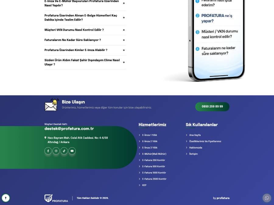 Profatura ekran görüntüsü 5