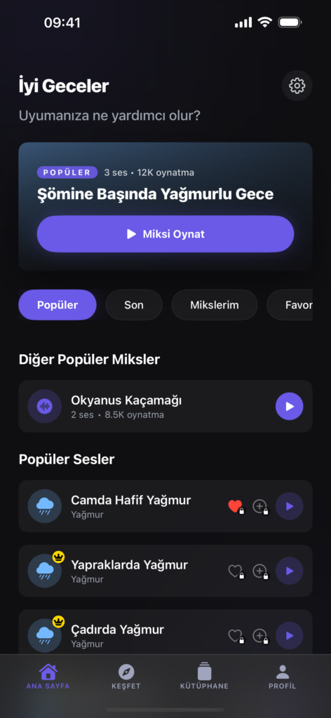 Snoozio: Uyku & Rahatlama ekran görüntüsü 1