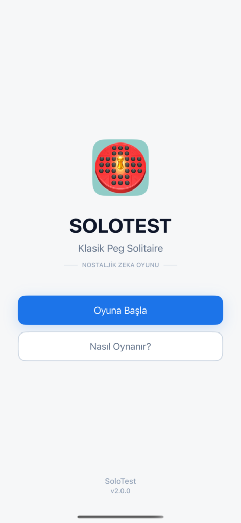 SoloTest: Zeka Oyunu ekran görüntüsü 1