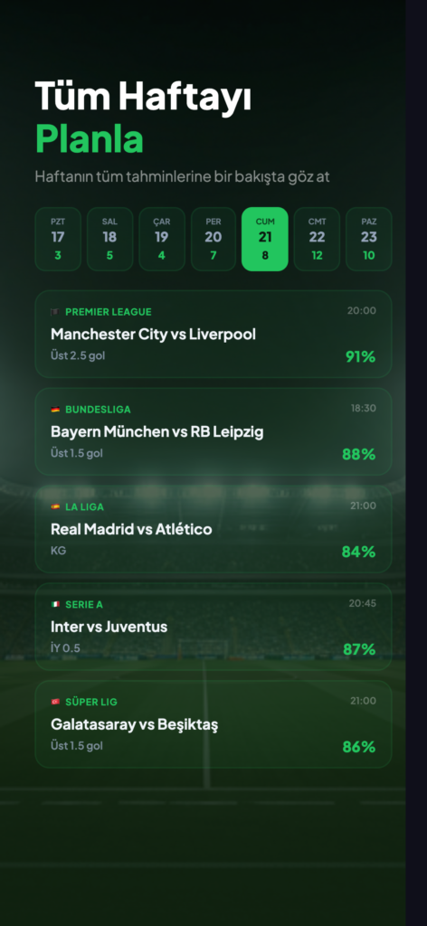 Goalii – Futbol Tahmin ekran görüntüsü 7