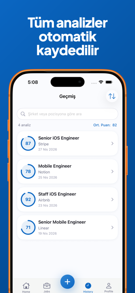 CVCrafter – YZ CV Oluşturucu ekran görüntüsü 7