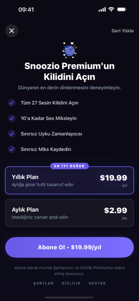 Snoozio ekran görüntüsü 9