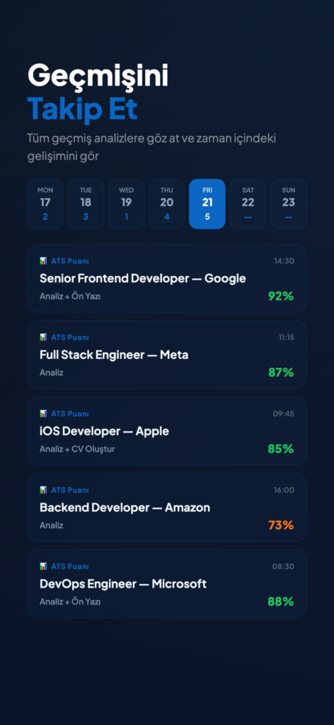 CVCrafter – YZ CV Oluşturucu ekran görüntüsü 8