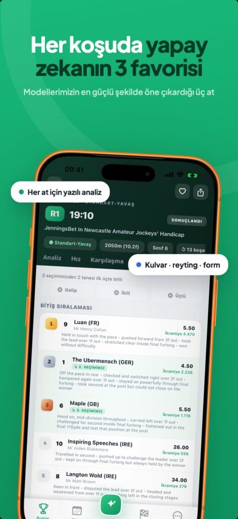 Gallopii: At Yarışı Yapay Zeka ekran görüntüsü 3
