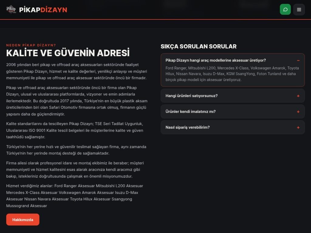 Pikap Dizayn ekran görüntüsü 4